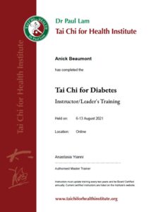 Tai Chi for Diabetes